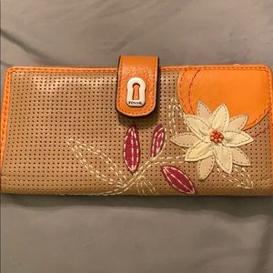 Used fossil wallet